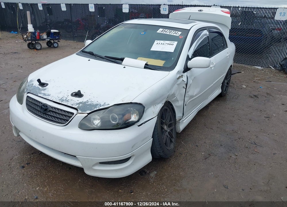 2005 TOYOTA COROLLA XRS VIN: 2T1BY30E65C493906