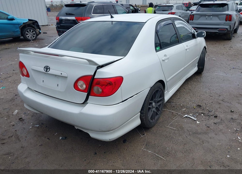 2005 TOYOTA COROLLA XRS VIN: 2T1BY30E65C493906