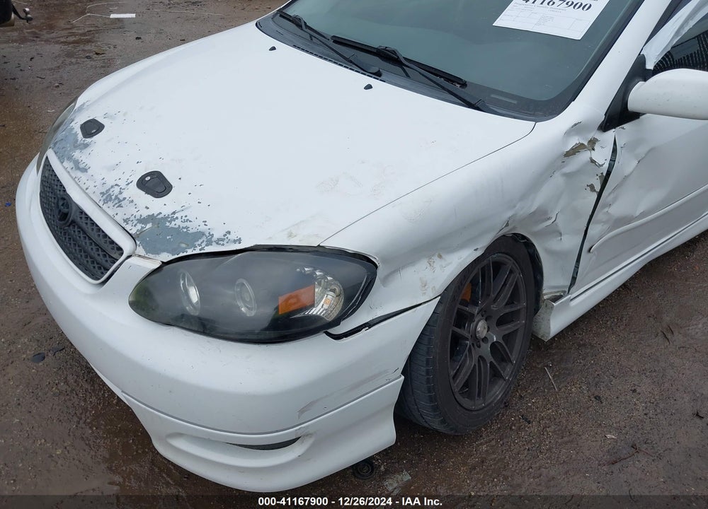 2005 TOYOTA COROLLA XRS VIN: 2T1BY30E65C493906