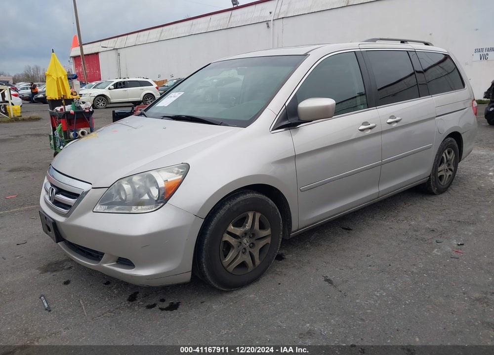2006 HONDA ODYSSEY EX-L VIN: 5FNRL38756B057399