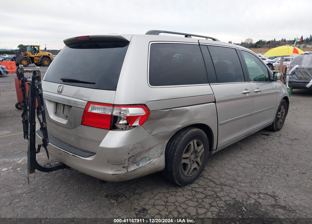2006 HONDA ODYSSEY EX-L VIN: 5FNRL38756B057399