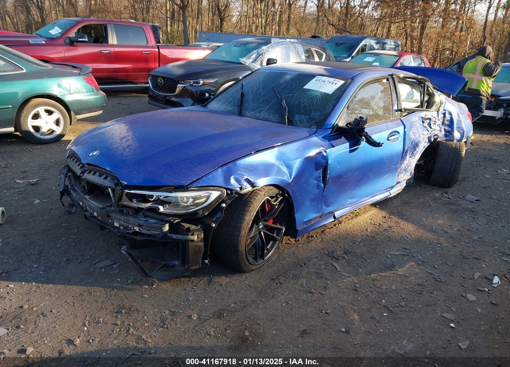 2021 BMW 3 SERIES M340I XDRIVE VIN: WBA5U9C02MFK18614