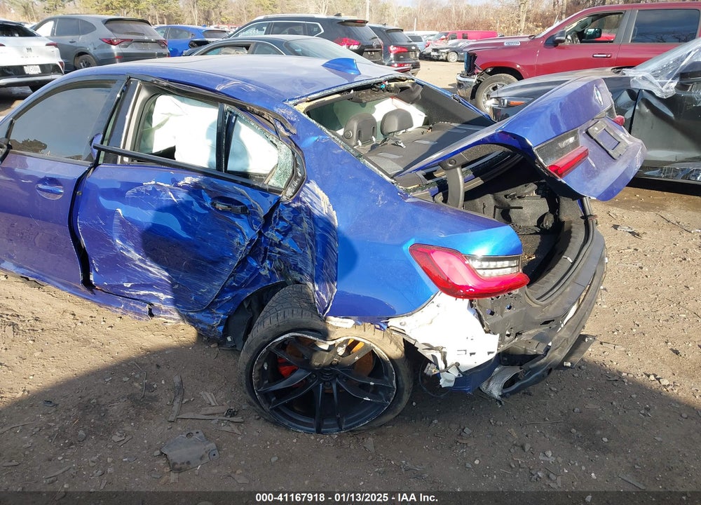 2021 BMW 3 SERIES M340I XDRIVE VIN: WBA5U9C02MFK18614
