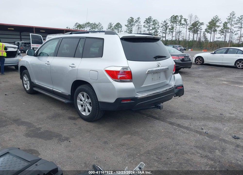2012 TOYOTA HIGHLANDER SE VIN: 5TDZA3EH3CS020877