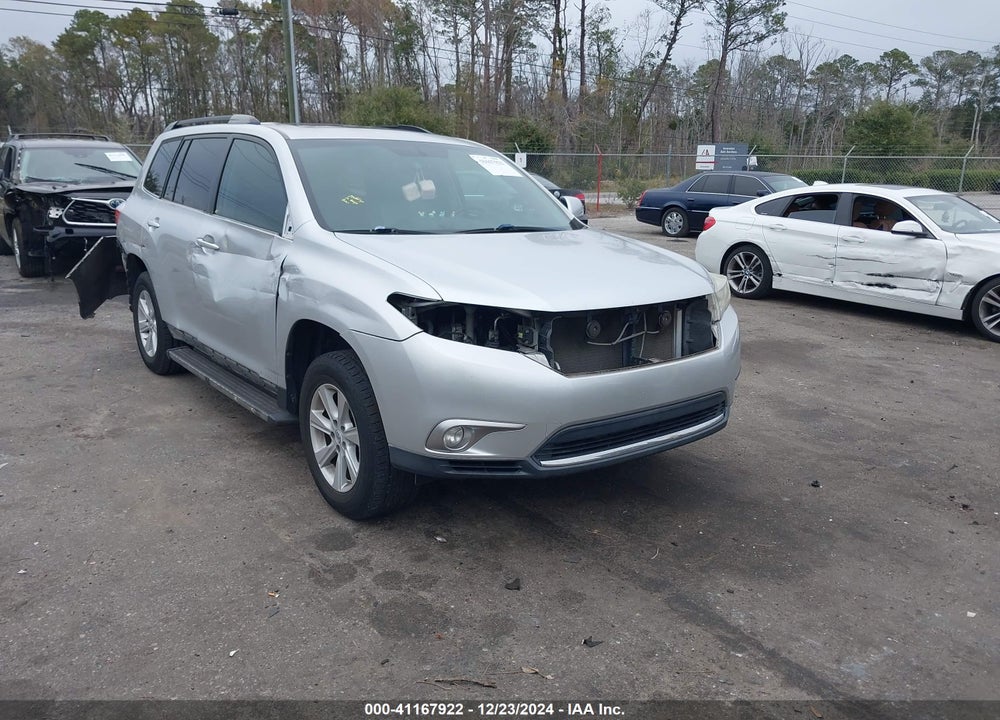 2012 TOYOTA HIGHLANDER SE VIN: 5TDZA3EH3CS020877