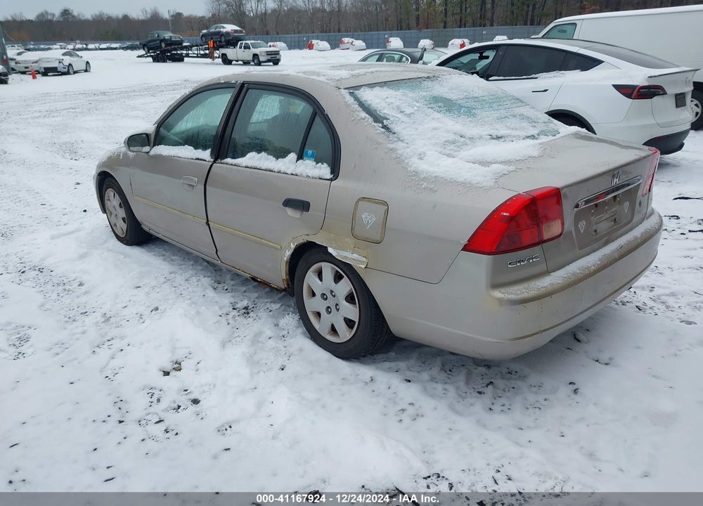 2002 HONDA CIVIC EX VIN: 2HGES26752H601503