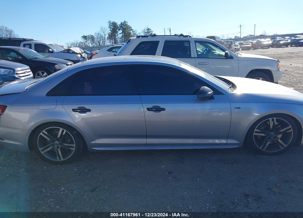 2018 AUDI A4 VIN: WAUENAF43JA165332