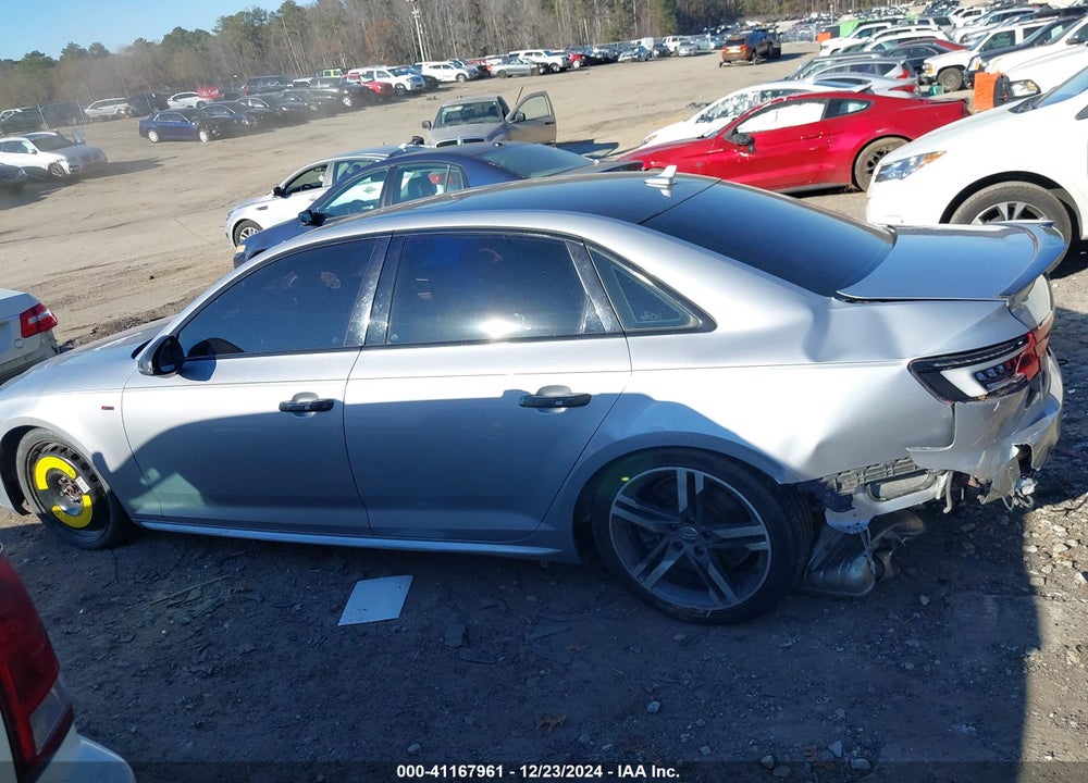 2018 AUDI A4 VIN: WAUENAF43JA165332
