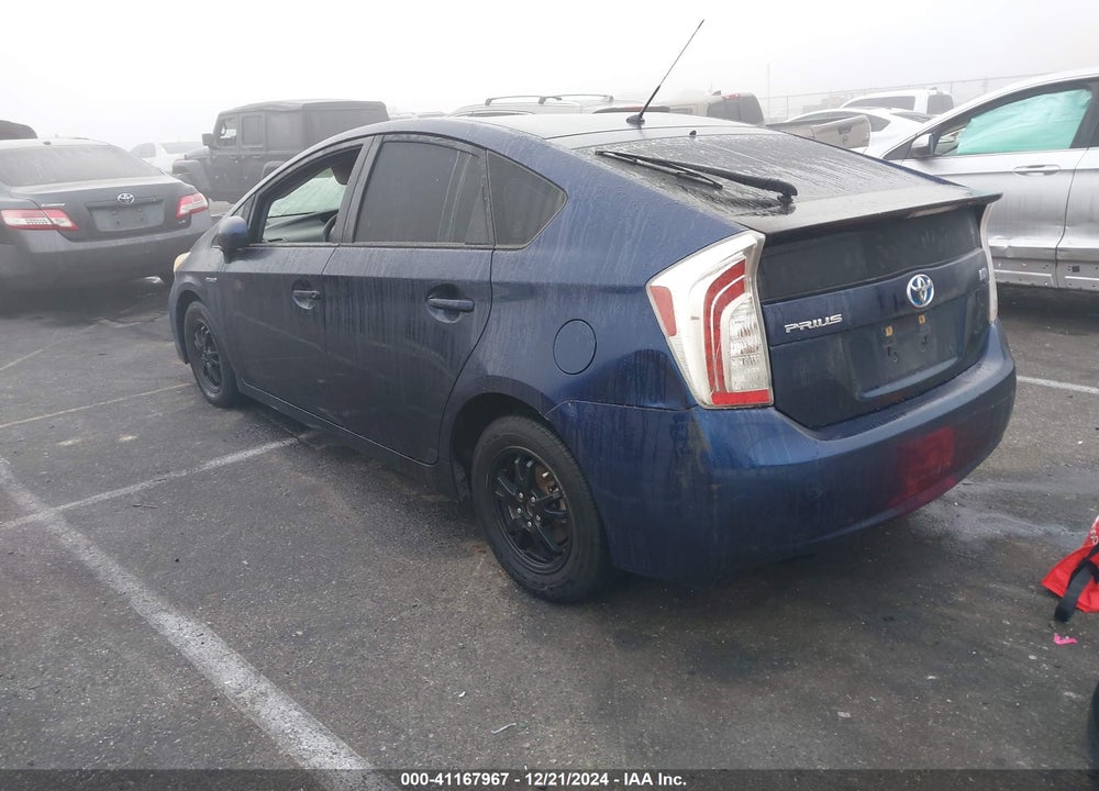 2012 TOYOTA PRIUS TWO VIN: JTDKN3DUXC1490230