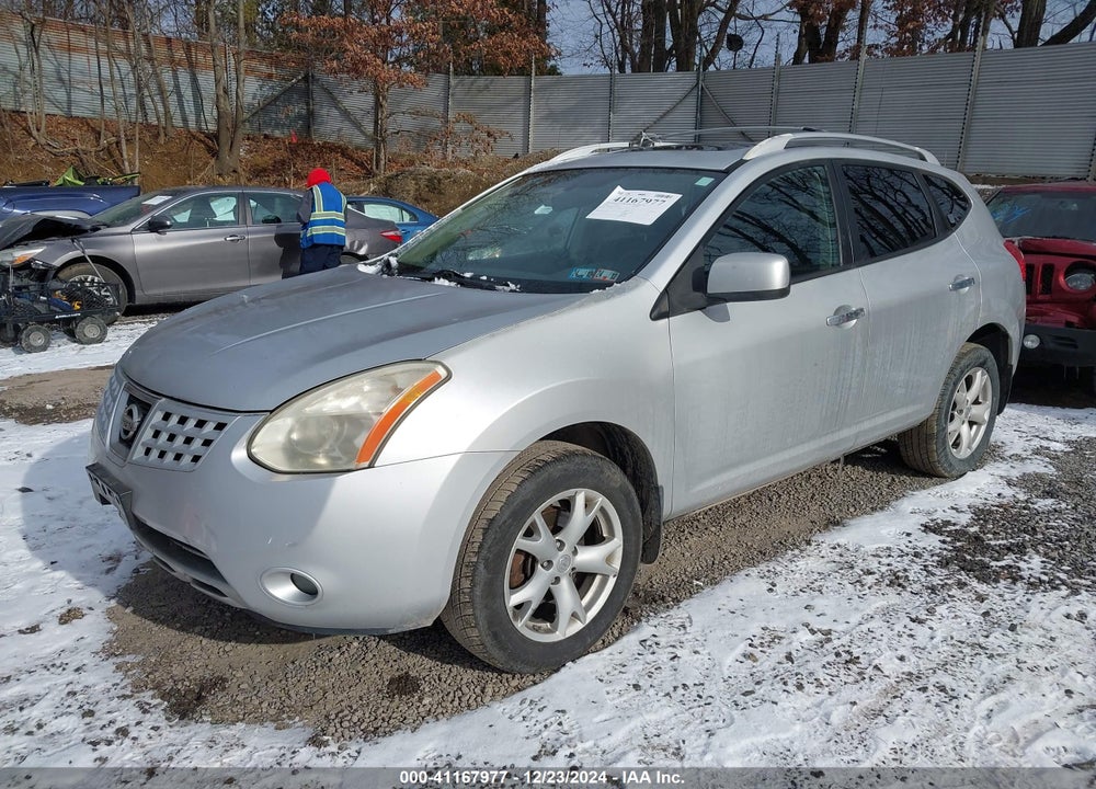 2010 NISSAN ROGUE SL VIN: JN8AS5MV2AW121634