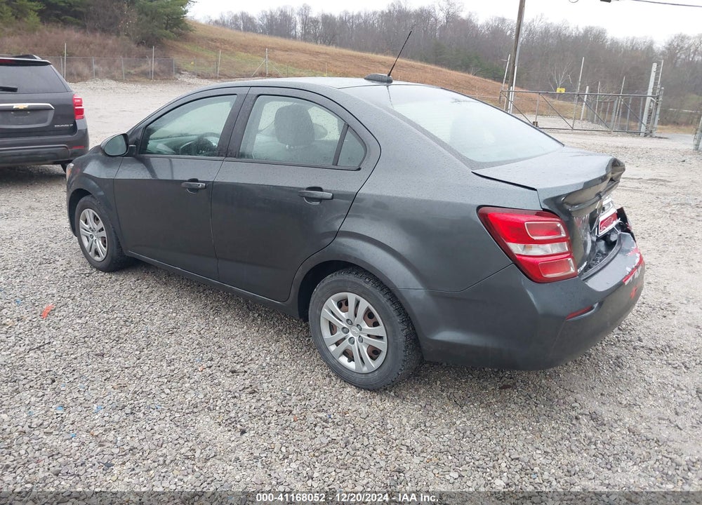 2018 CHEVROLET SONIC LS AUTO VIN: 1G1JB5SHXJ4130482