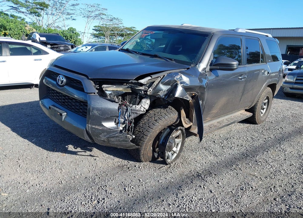 2016 TOYOTA 4RUNNER LIMITED/SR5/SR5 PREMIUM/TRAIL/TRAIL PREMIUM/TRD PRO VIN: JTEBU5JR7G5318097