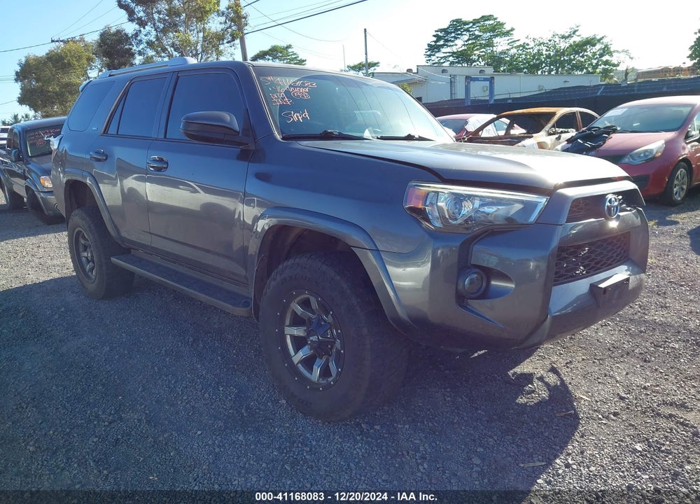 2016 TOYOTA 4RUNNER LIMITED/SR5/SR5 PREMIUM/TRAIL/TRAIL PREMIUM/TRD PRO VIN: JTEBU5JR7G5318097