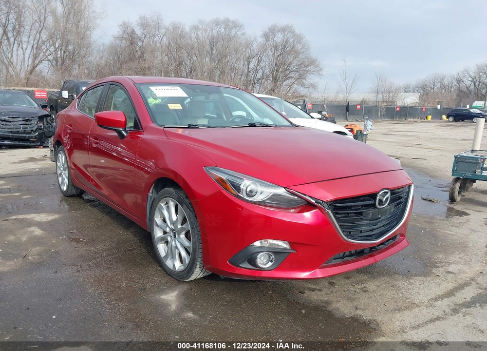 2014 MAZDA 3 S GRAND TOURING VIN: JM1BM1W36E1155710