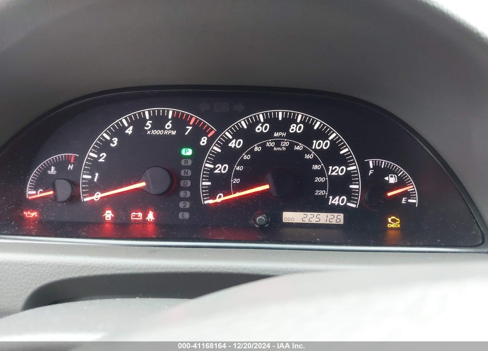2006 TOYOTA CAMRY LE VIN: 4T1BE32K86U122743