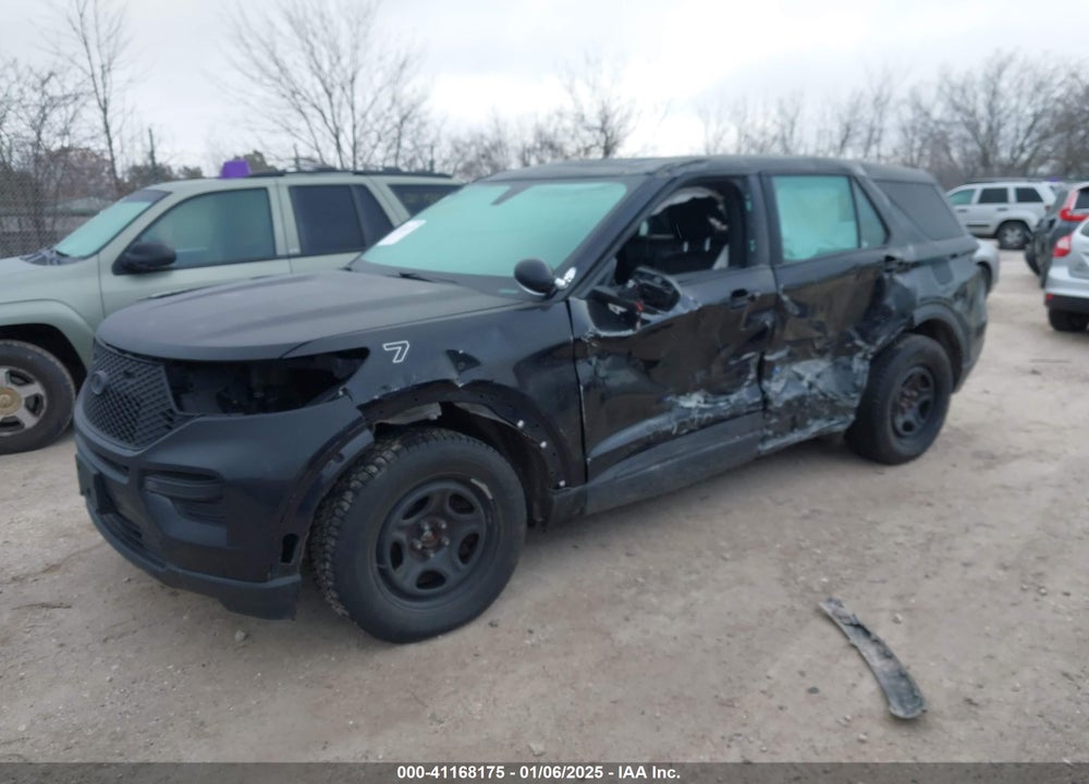 2021 FORD POLICE INTERCEPTOR VIN: 1FM5K8AB3MGA87335