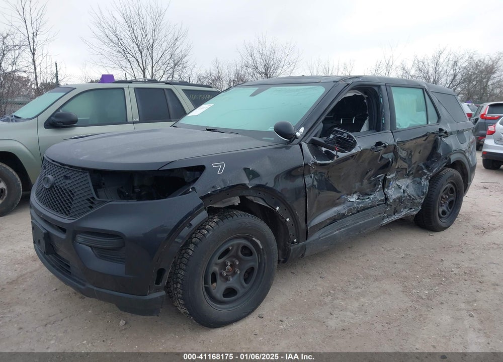2021 FORD POLICE INTERCEPTOR VIN: 1FM5K8AB3MGA87335