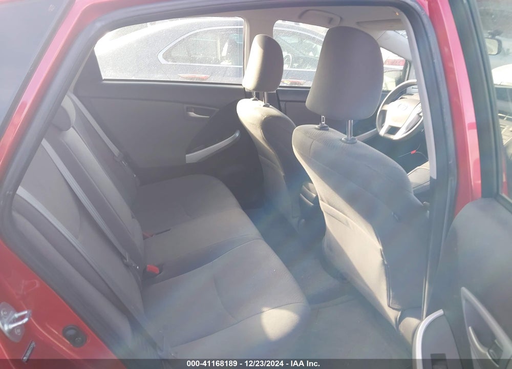 2012 TOYOTA PRIUS THREE VIN: JTDKN3DU7C1597560