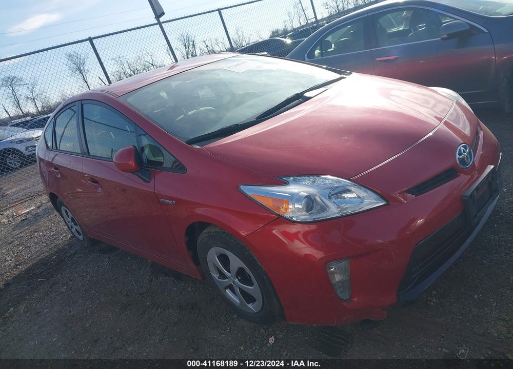 2012 TOYOTA PRIUS THREE VIN: JTDKN3DU7C1597560