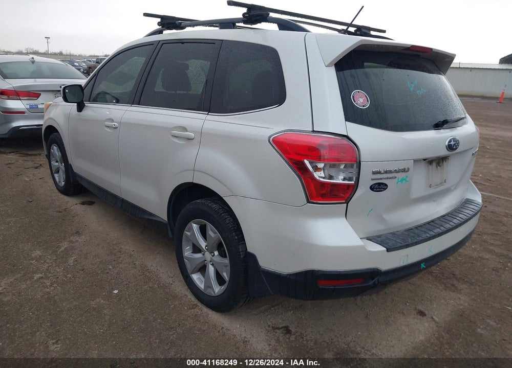 2015 SUBARU FORESTER VIN: JF2SJAHC8FH569183