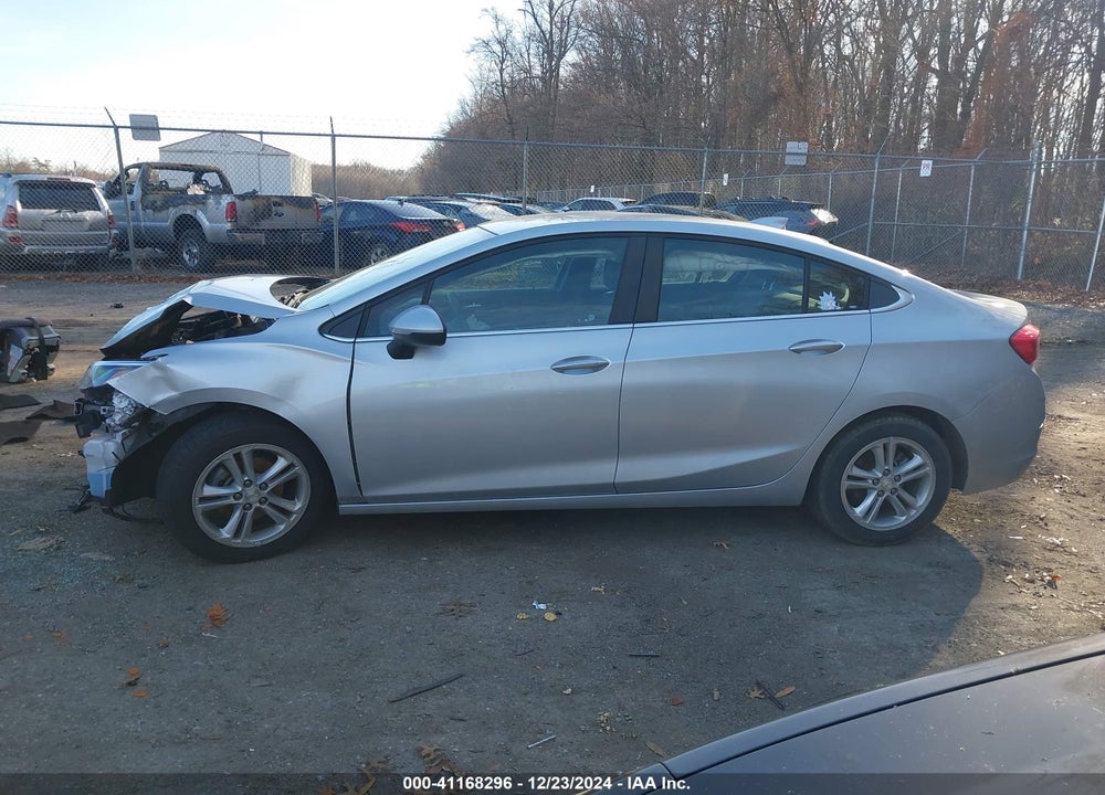 2018 CHEVROLET CRUZE LT AUTO VIN: 1G1BE5SM1J7228758