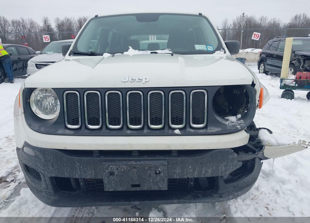 2017 JEEP RENEGADE SPORT 4X4 VIN: ZACCJBAB0HPG00660
