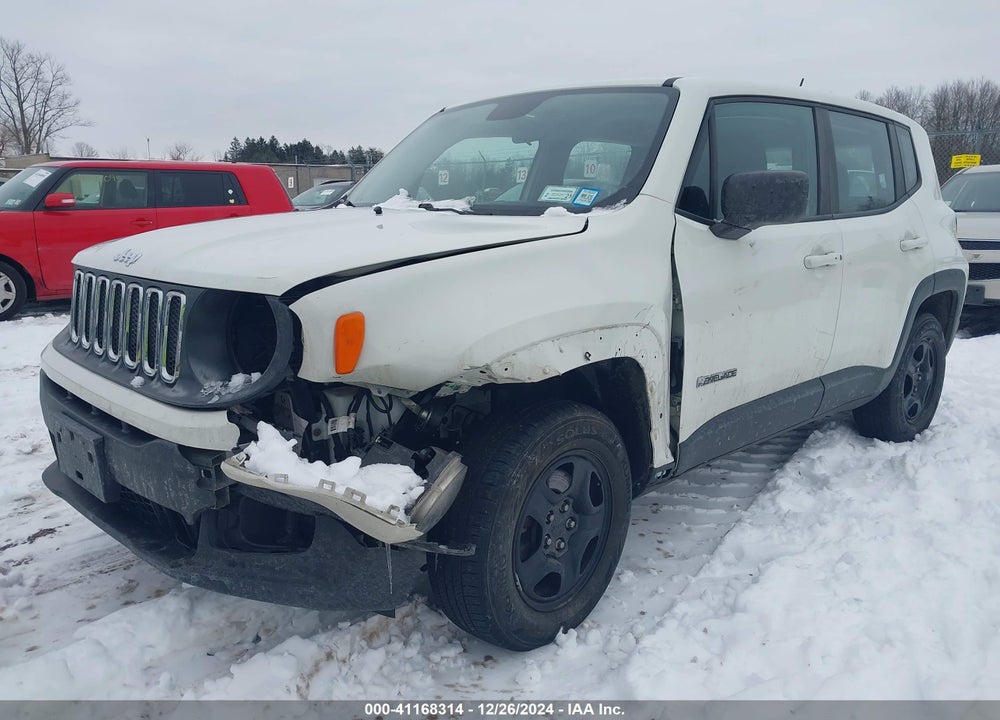 2017 JEEP RENEGADE SPORT 4X4 VIN: ZACCJBAB0HPG00660