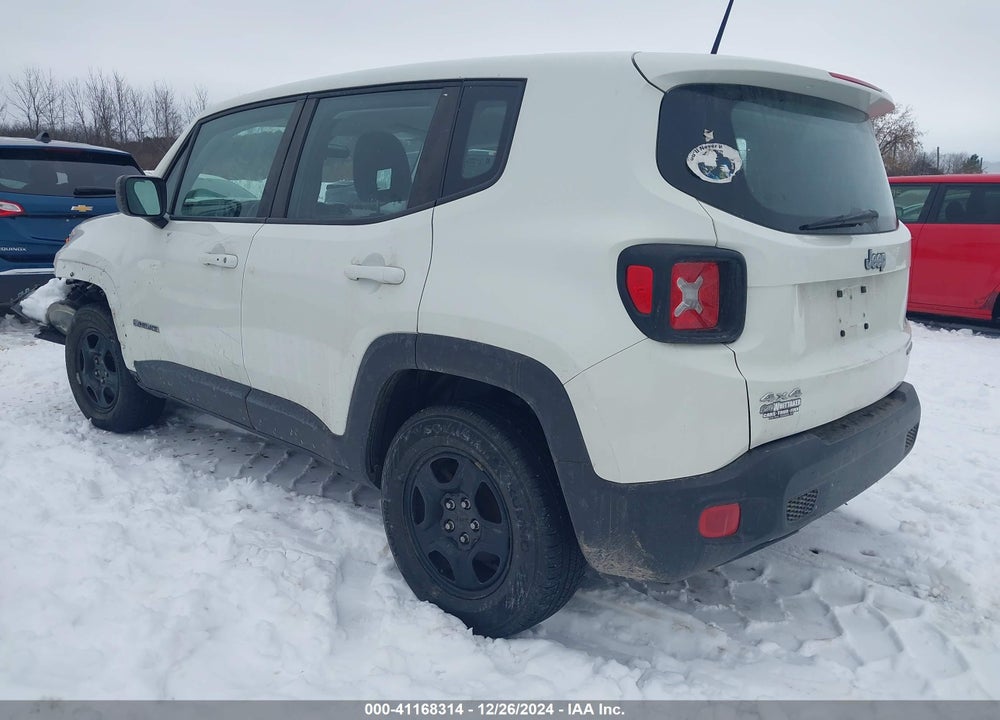 2017 JEEP RENEGADE SPORT 4X4 VIN: ZACCJBAB0HPG00660