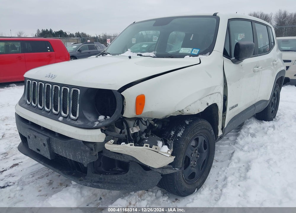 2017 JEEP RENEGADE SPORT 4X4 VIN: ZACCJBAB0HPG00660