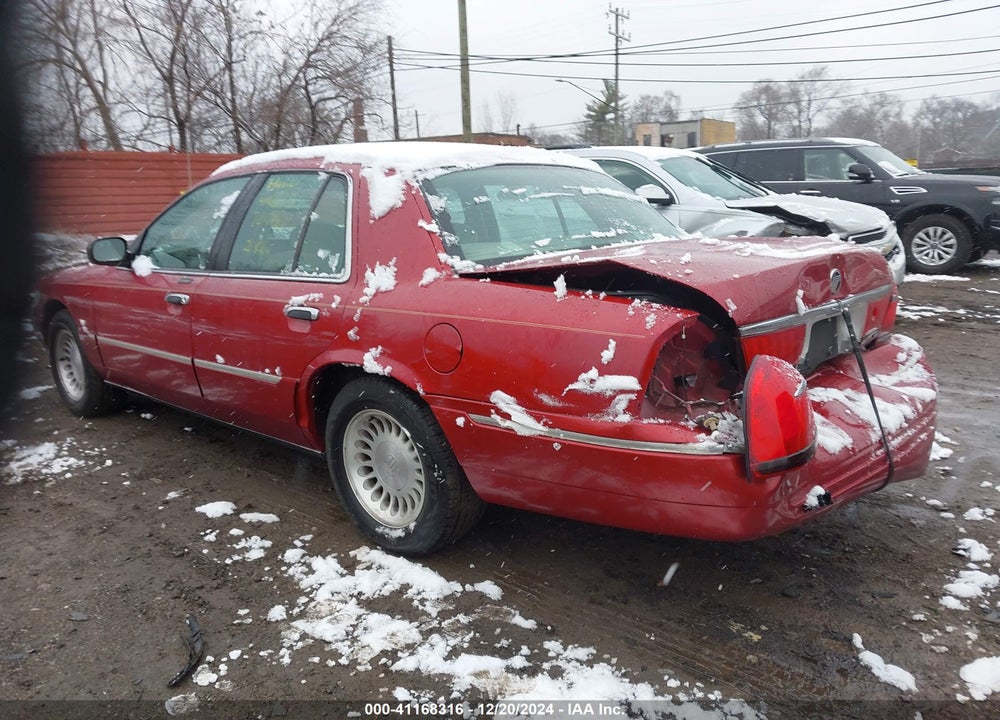 2000 MERCURY GRAND MARQUIS LS VIN: 2MEFM75W7YX725188