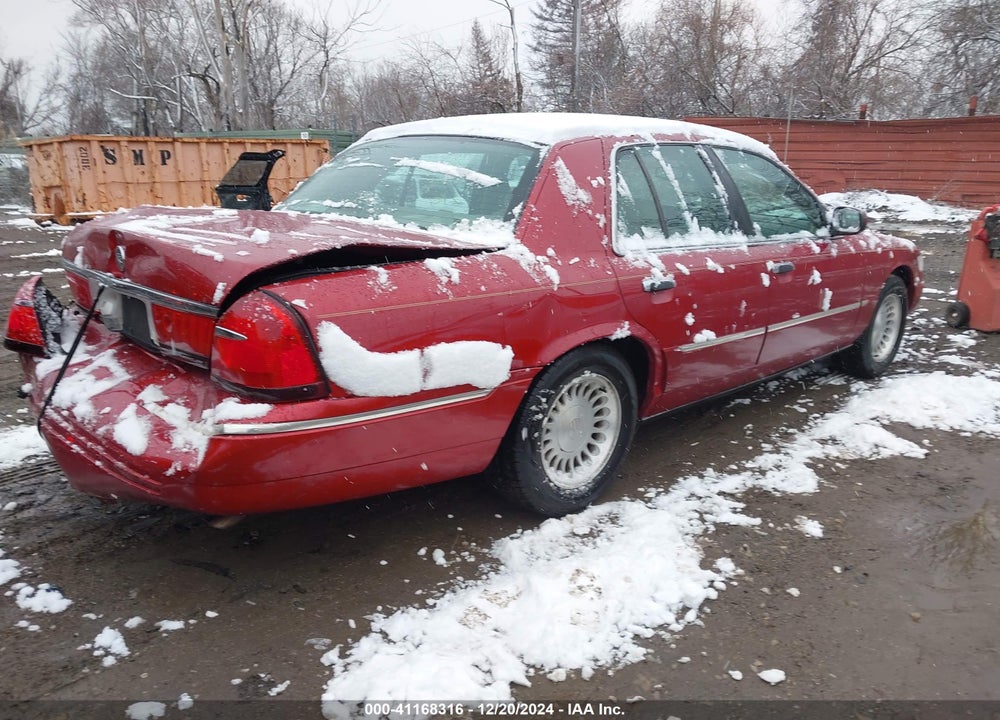 2000 MERCURY GRAND MARQUIS LS VIN: 2MEFM75W7YX725188