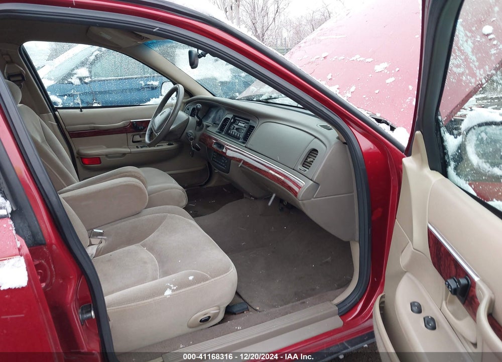 2000 MERCURY GRAND MARQUIS LS VIN: 2MEFM75W7YX725188