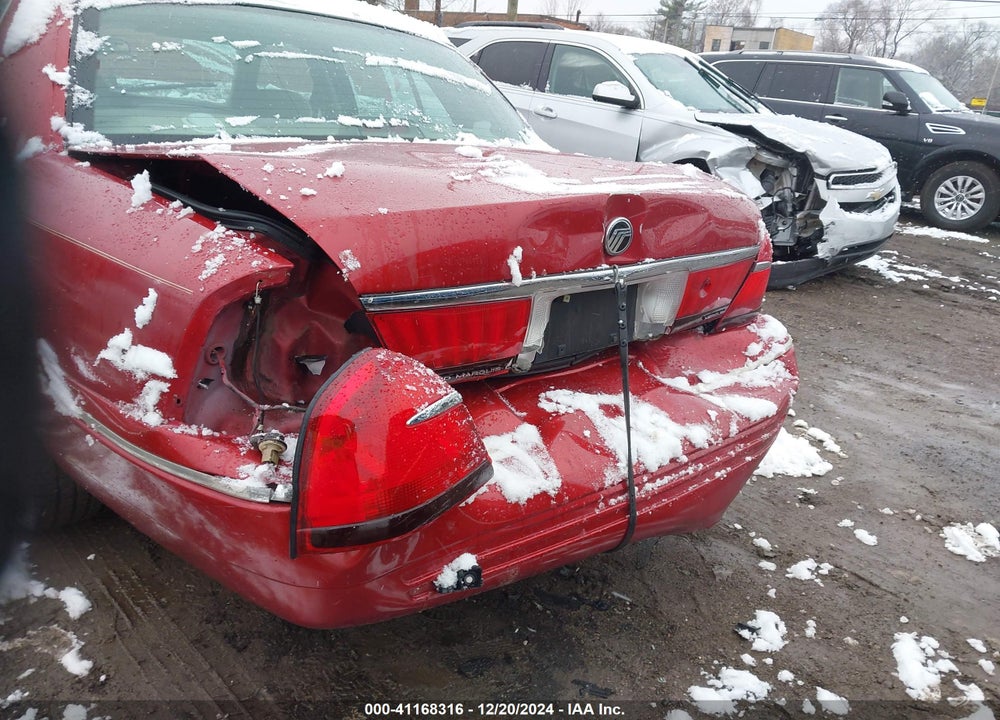 2000 MERCURY GRAND MARQUIS LS VIN: 2MEFM75W7YX725188