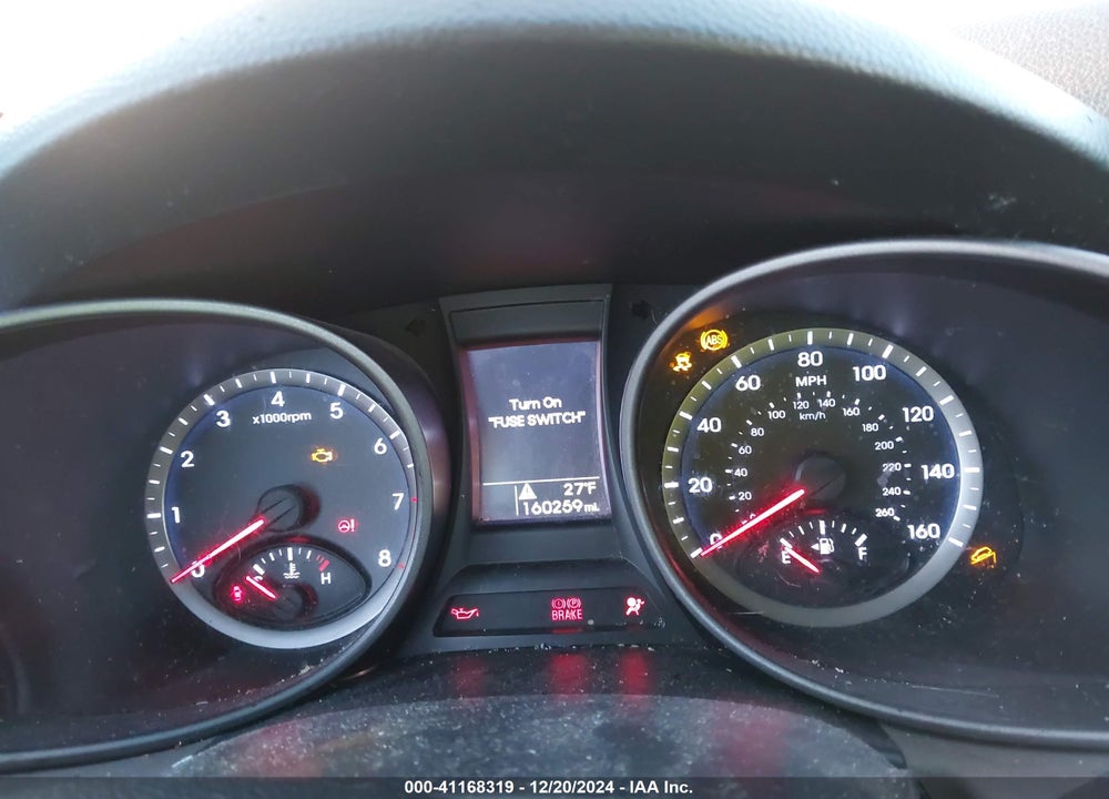 2014 HYUNDAI SANTA FE SPORT 2.4L VIN: 5XYZT3LB6EG193043