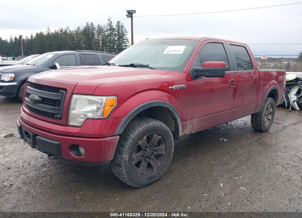 2013 FORD F-150 FX4 VIN: 1FTFW1EF7DKE68247
