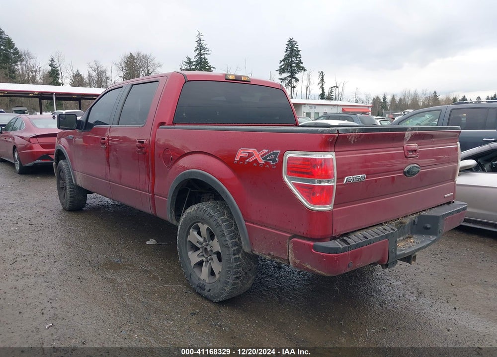 2013 FORD F-150 FX4 VIN: 1FTFW1EF7DKE68247