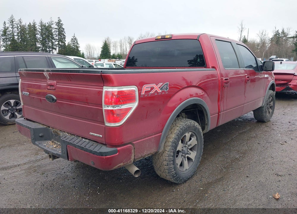 2013 FORD F-150 FX4 VIN: 1FTFW1EF7DKE68247