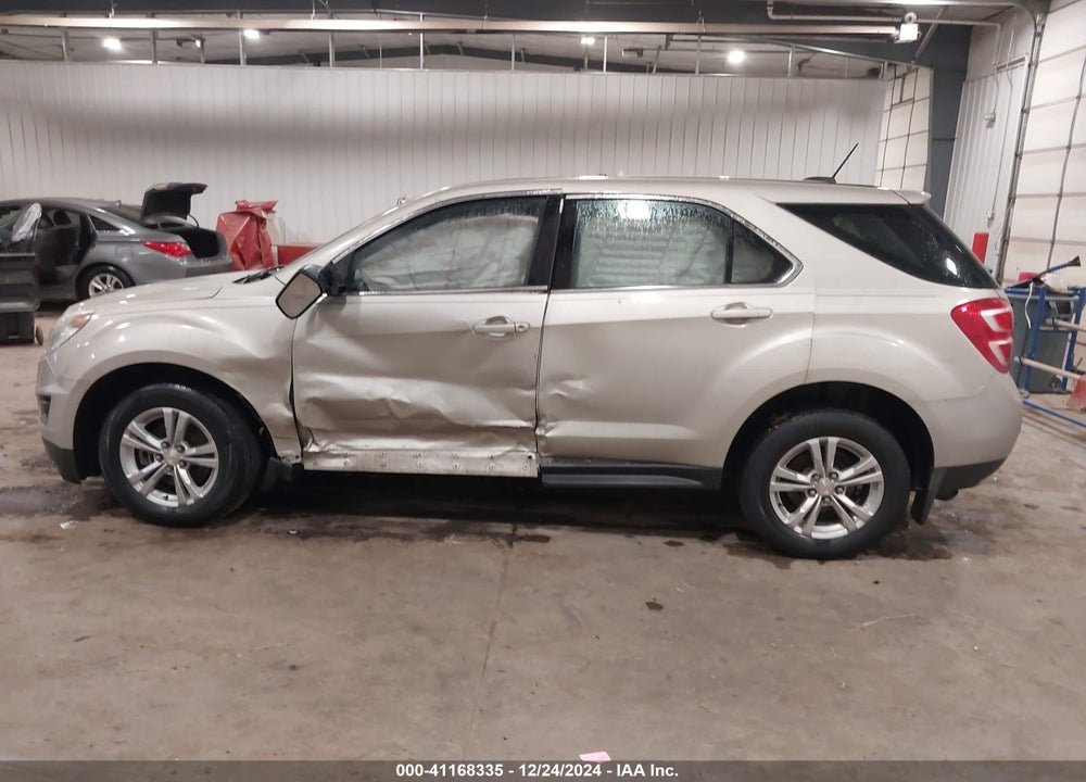 2016 CHEVROLET EQUINOX LS VIN: 2GNALBEK1G1142171