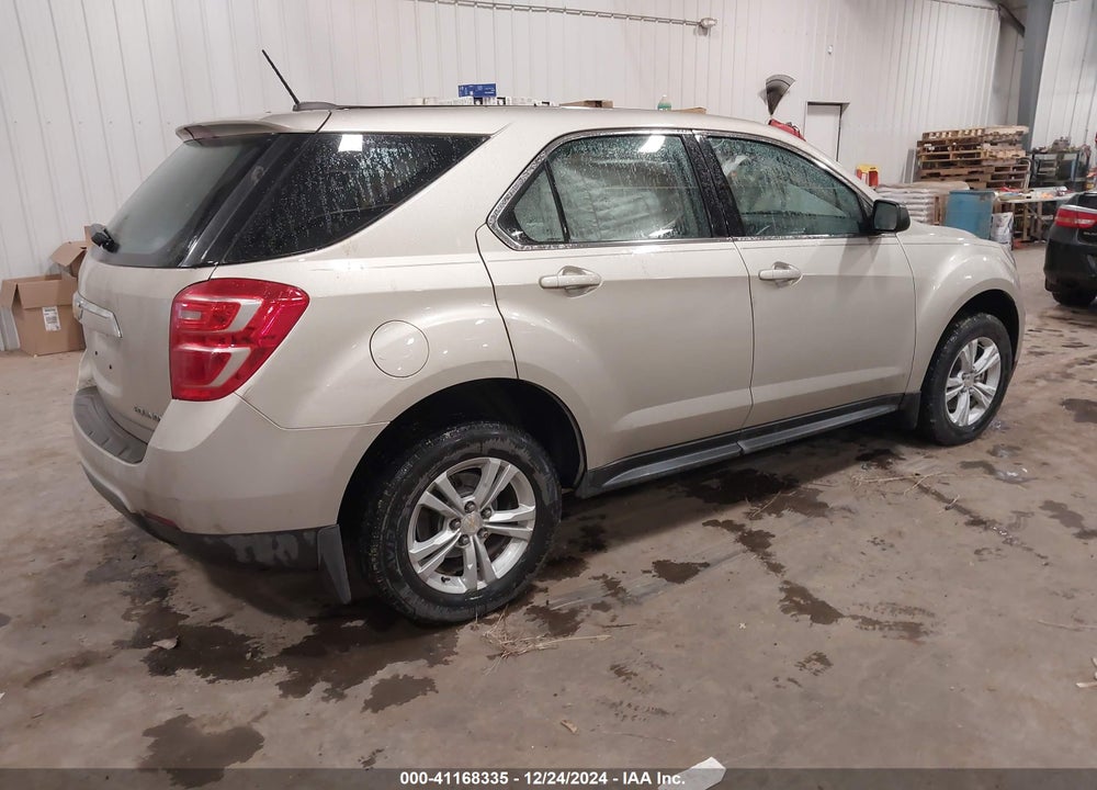 2016 CHEVROLET EQUINOX LS VIN: 2GNALBEK1G1142171