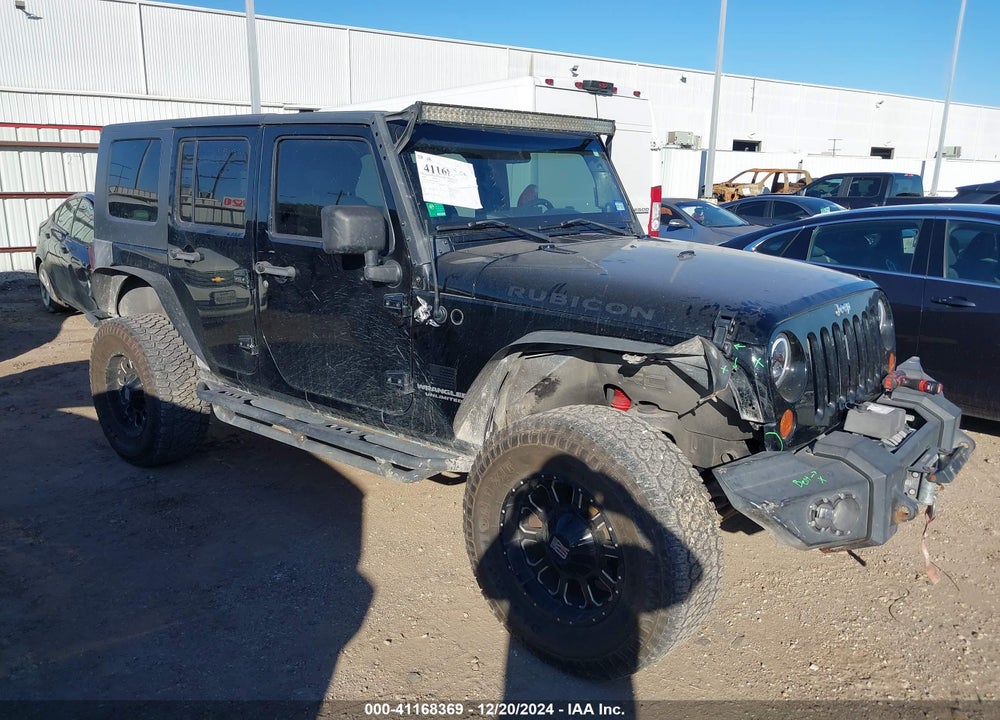 2007 JEEP WRANGLER UNLIMITED RUBICON VIN: 1J4GA69117L182000
