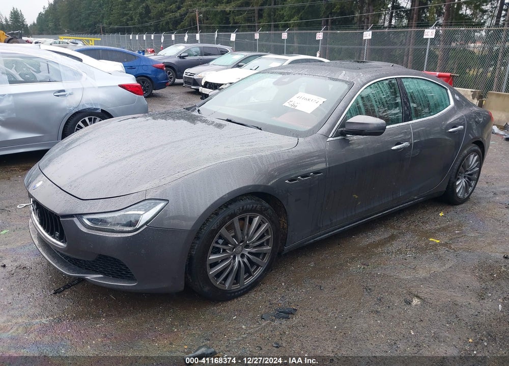 2017 MASERATI GHIBLI S VIN: ZAM57RSL5H1213251