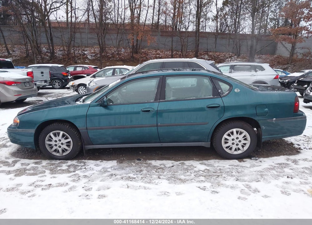 2000 CHEVROLET IMPALA VIN: 2G1WF52E2Y9186648