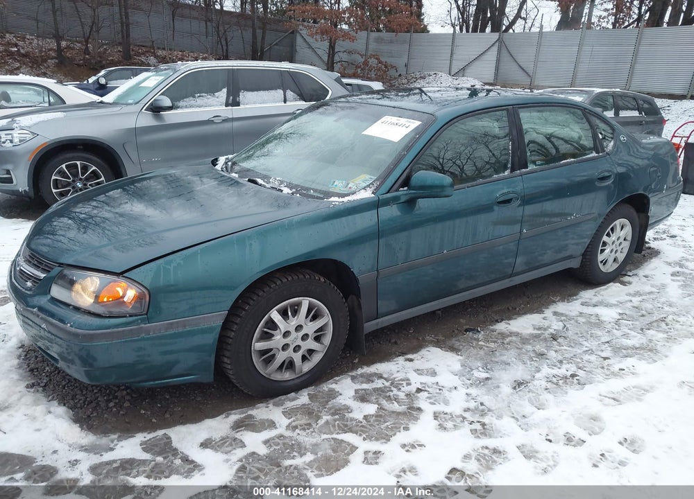 2000 CHEVROLET IMPALA VIN: 2G1WF52E2Y9186648