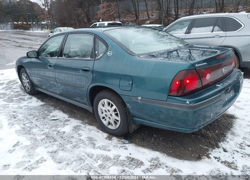 2000 CHEVROLET IMPALA VIN: 2G1WF52E2Y9186648