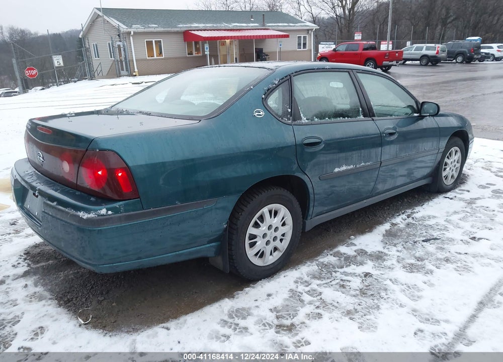 2000 CHEVROLET IMPALA VIN: 2G1WF52E2Y9186648