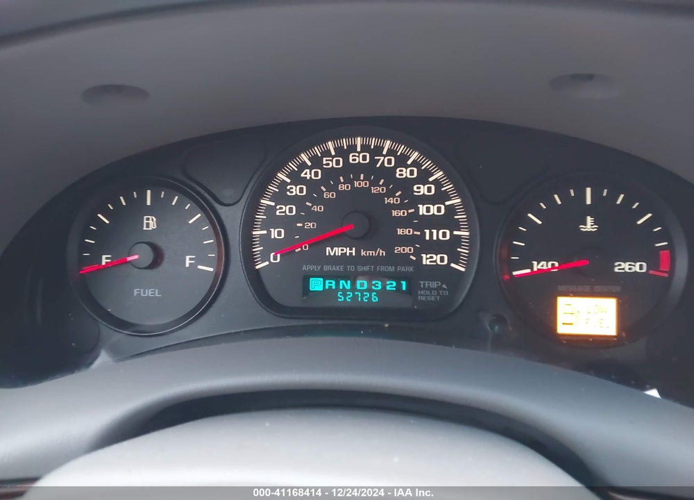 2000 CHEVROLET IMPALA VIN: 2G1WF52E2Y9186648