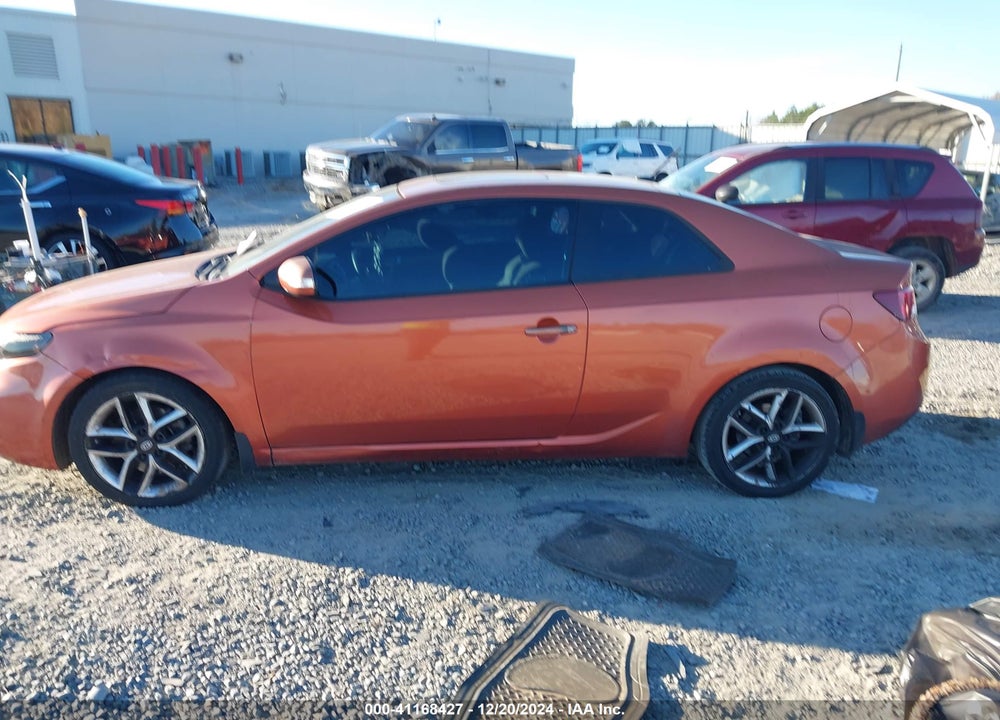 2010 KIA FORTE KOUP SX VIN: KNAFW6A32A5312181