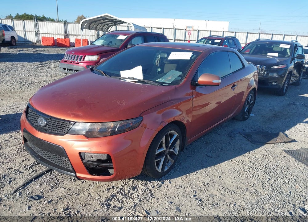 2010 KIA FORTE KOUP SX VIN: KNAFW6A32A5312181
