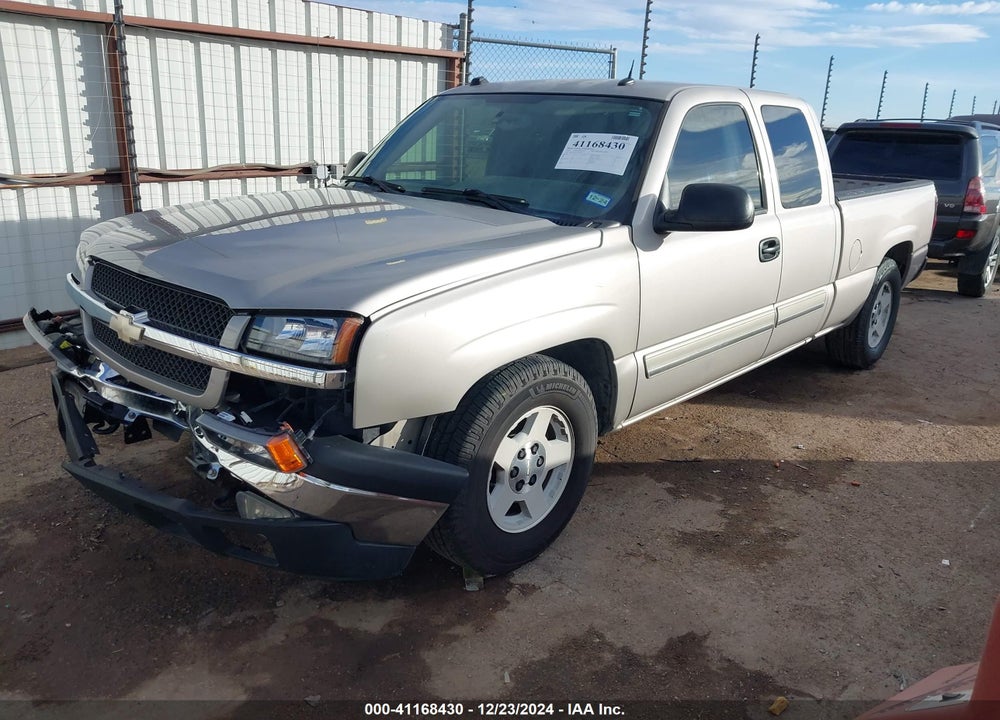 2005 CHEVROLET SILVERADO 1500 LS VIN: 1GCEC19Z15Z141960