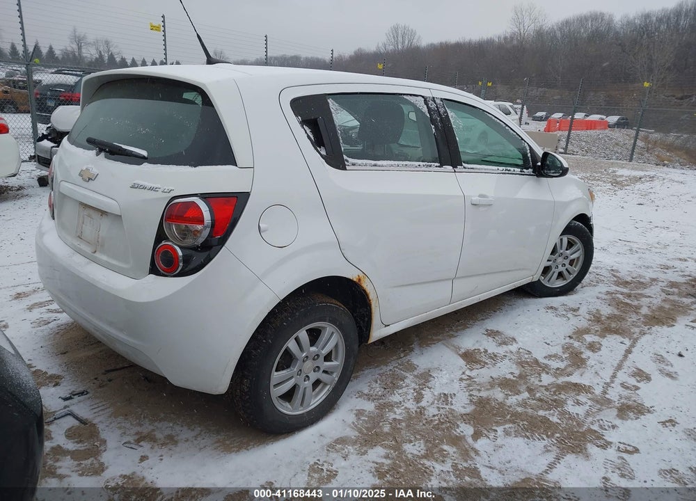 2013 CHEVROLET SONIC VIN: 1G1JC6SGXD4206524
